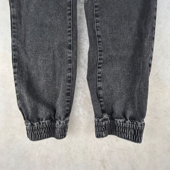 Volcom Frickin Slim Jogger Pants Mens Small Black 98% Cotton Stretch A12117C3 - Picture 5 of 14